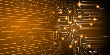 Siber devre gelecekteki teknoloji kavramı