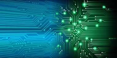 Siber devre gelecekteki teknoloji kavramı