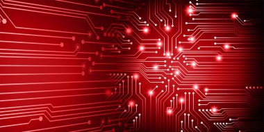 Siber devre gelecekteki teknoloji kavramı