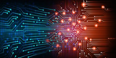 soyut teknoloji arkaplanı, vektör illüstrasyonu