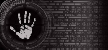 El izi ile siber güvenlik devresi gelecek teknolojisi kavramı