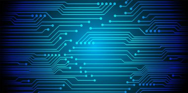 Siber devre gelecekteki teknoloji kavramı