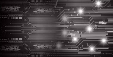 Siber devre gelecekteki teknoloji kavramı