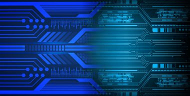 Siber devre gelecekteki teknoloji kavramı