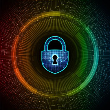 Siber devre gelecekteki teknoloji kavramı