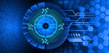 Siber devre gelecekteki teknoloji kavramı