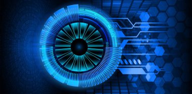 soyut teknoloji arkaplanı, vektör illüstrasyonu