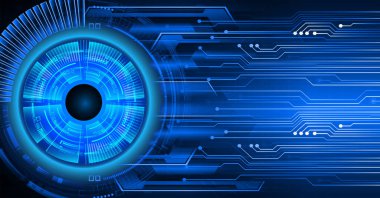 Siber devre gelecekteki teknoloji kavramı