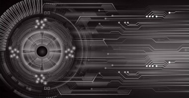 Siber devre gelecekteki teknoloji kavramı