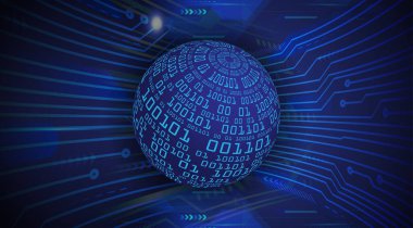 Siber devre gelecekteki teknoloji kavramı