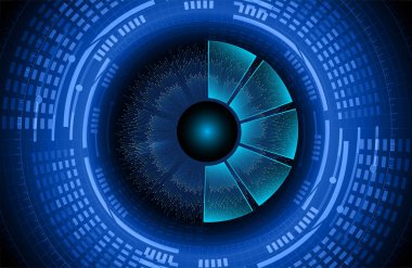 dijital teknoloji arka planı. Siber uzay verileri