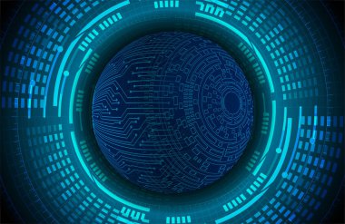 dijital teknoloji arka planı. Siber uzay verileri