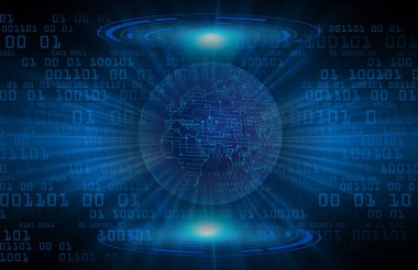 Küreyle Soyut Arkaplan