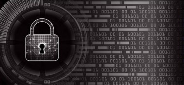 dijital arkaplan dijital güvenlik kavramında dolap