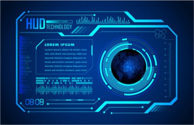 vektör tasarlamak teknoloji fütüristik arka plan.