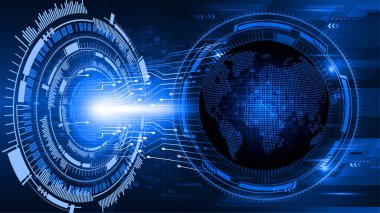 Siber devre gelecekteki teknoloji kavramı