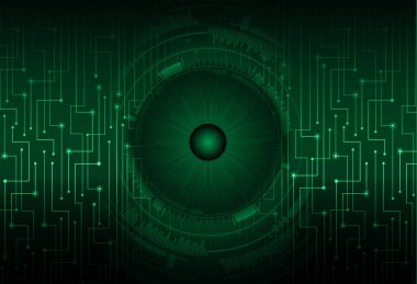 Siber devre gelecekteki teknoloji kavramı