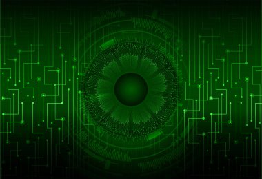 Siber devre gelecekteki teknoloji kavramı