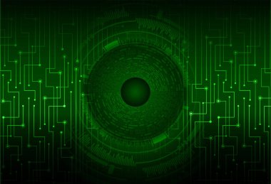 Siber devre gelecekteki teknoloji kavramı