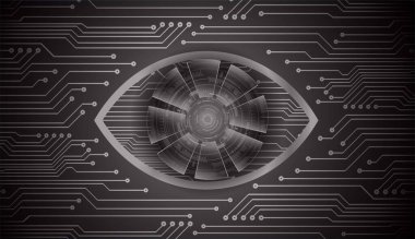 Siber devre gelecekteki teknoloji kavramı