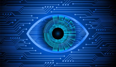 Siber devre gelecekteki teknoloji kavramı