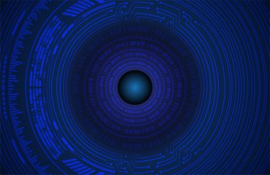 Siber devre gelecekteki teknoloji kavramı