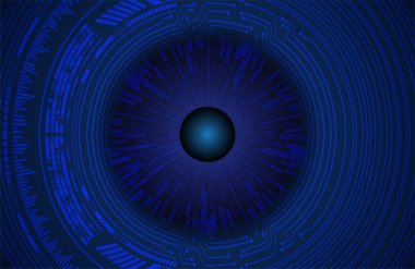 Siber devre gelecekteki teknoloji kavramı