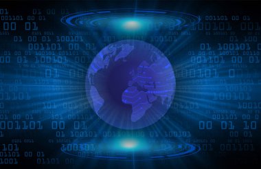 Siber devre gelecekteki teknoloji kavramı