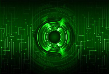 Siber devre gelecekteki teknoloji kavramı