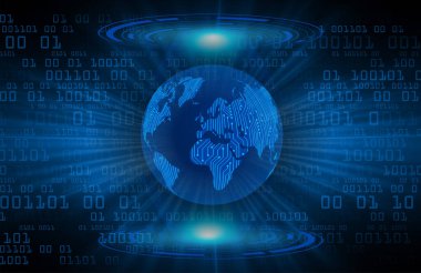 Siber devre gelecekteki teknoloji kavramı