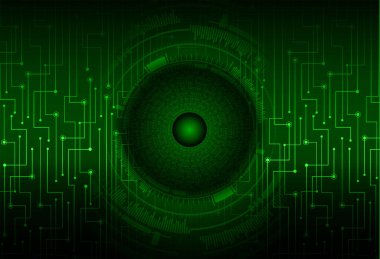 Siber devre gelecekteki teknoloji kavramı