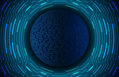 Siber devre gelecekteki teknoloji kavramı