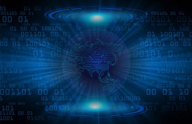 Siber devre gelecekteki teknoloji kavramı