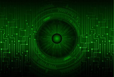 Siber devre gelecekteki teknoloji kavramı