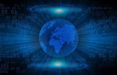 Siber devre gelecekteki teknoloji kavramı