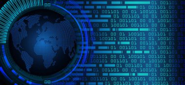 Siber devre gelecekteki teknoloji kavramı