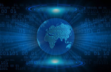 Siber devre gelecekteki teknoloji kavramı