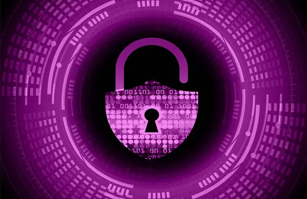 Yüksek hızlı soyut geçmişe sahip siber güvenlik veri teknolojisi kavramı