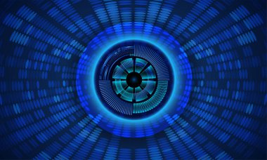 Geometrik şekilli soyut gelecek arkaplanı