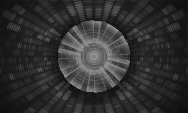 Siber devre gelecekteki teknoloji kavramı