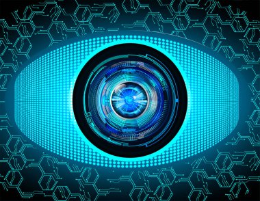 Siber devre gelecekteki teknoloji kavramı