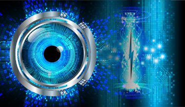 Siber devre gelecekteki teknoloji kavramı