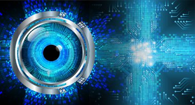 Siber devre gelecekteki teknoloji kavramı