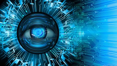 Siber devre gelecekteki teknoloji kavramı