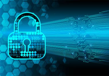 Siber devre gelecekteki teknoloji kavramı