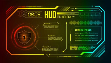 Siber devre gelecekteki teknoloji kavramı