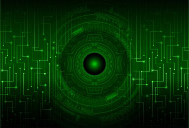 Siber devre gelecekteki teknoloji kavramı