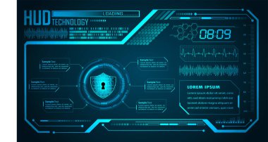 Fütüristik arka plan vektör çizim 