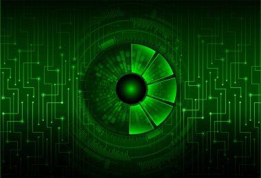 Dijital arkaplanda asma kilit kapatıldı, siber güvenlik konsepti çizimi