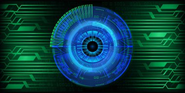 Siber devre gelecekteki teknoloji kavramı